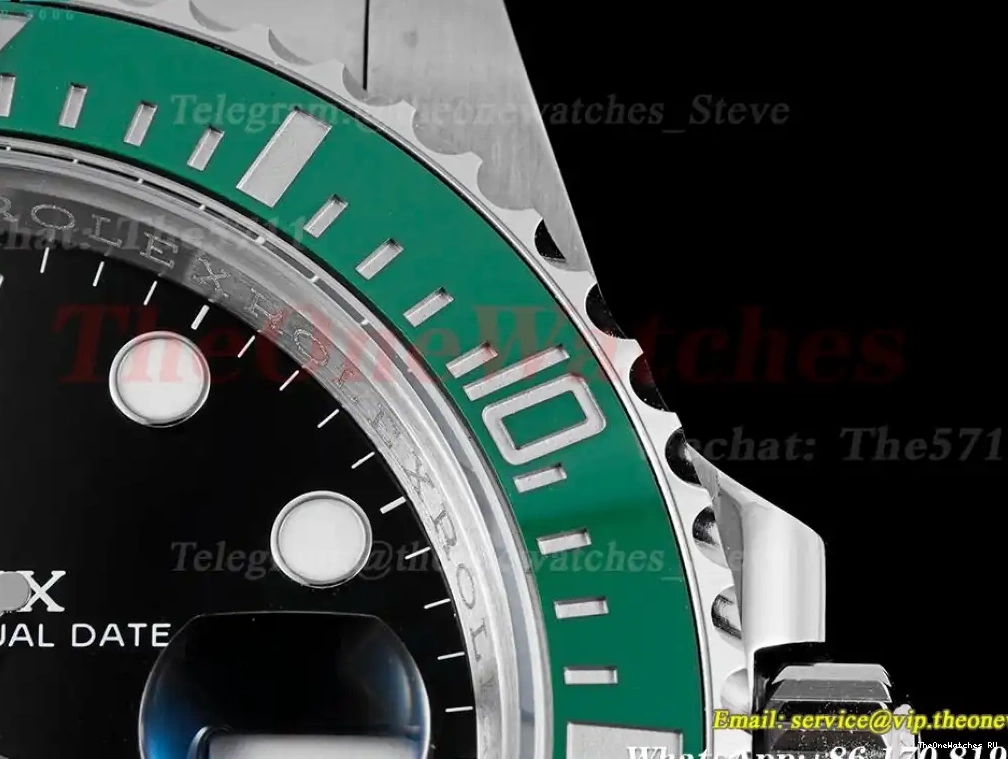 SS VS3235 Starbucks Black Submariner 126610LV SS Dial 41mm VSF 0630